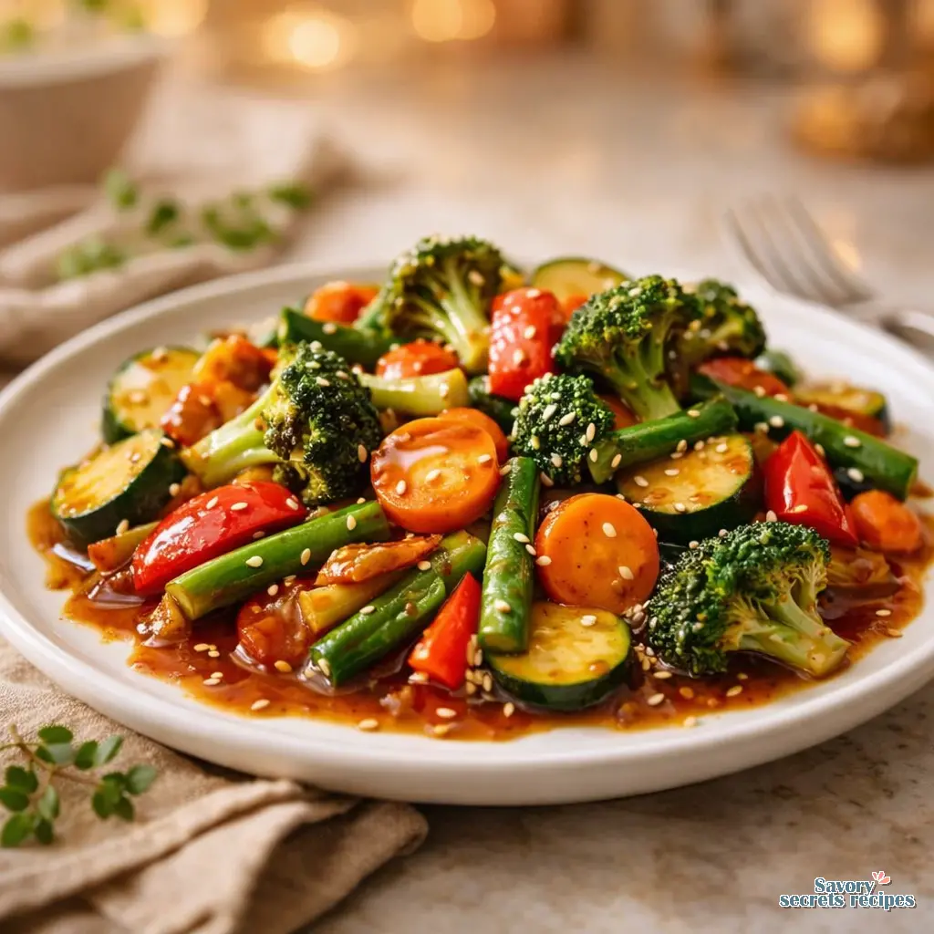 easy veggie stir fry final presentation