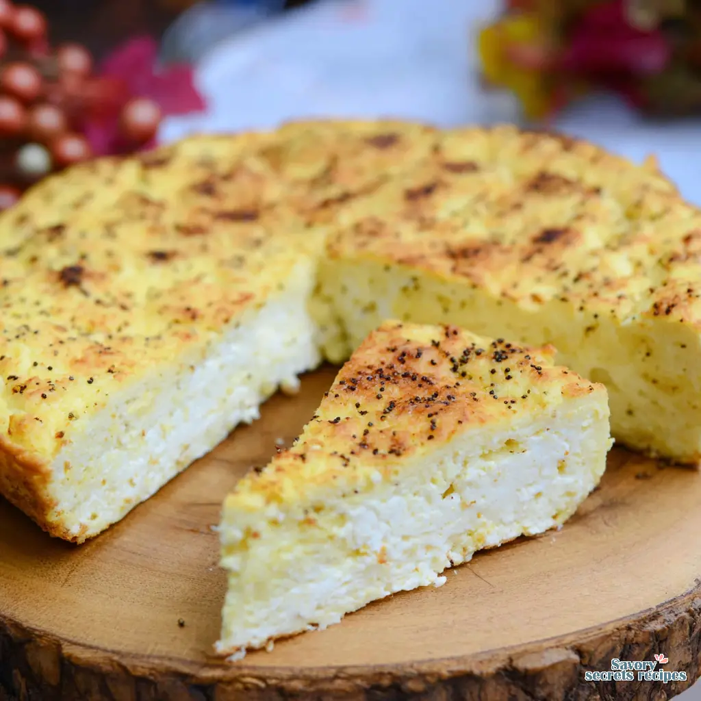 everything bagel cottage cheese flatbread final presentation