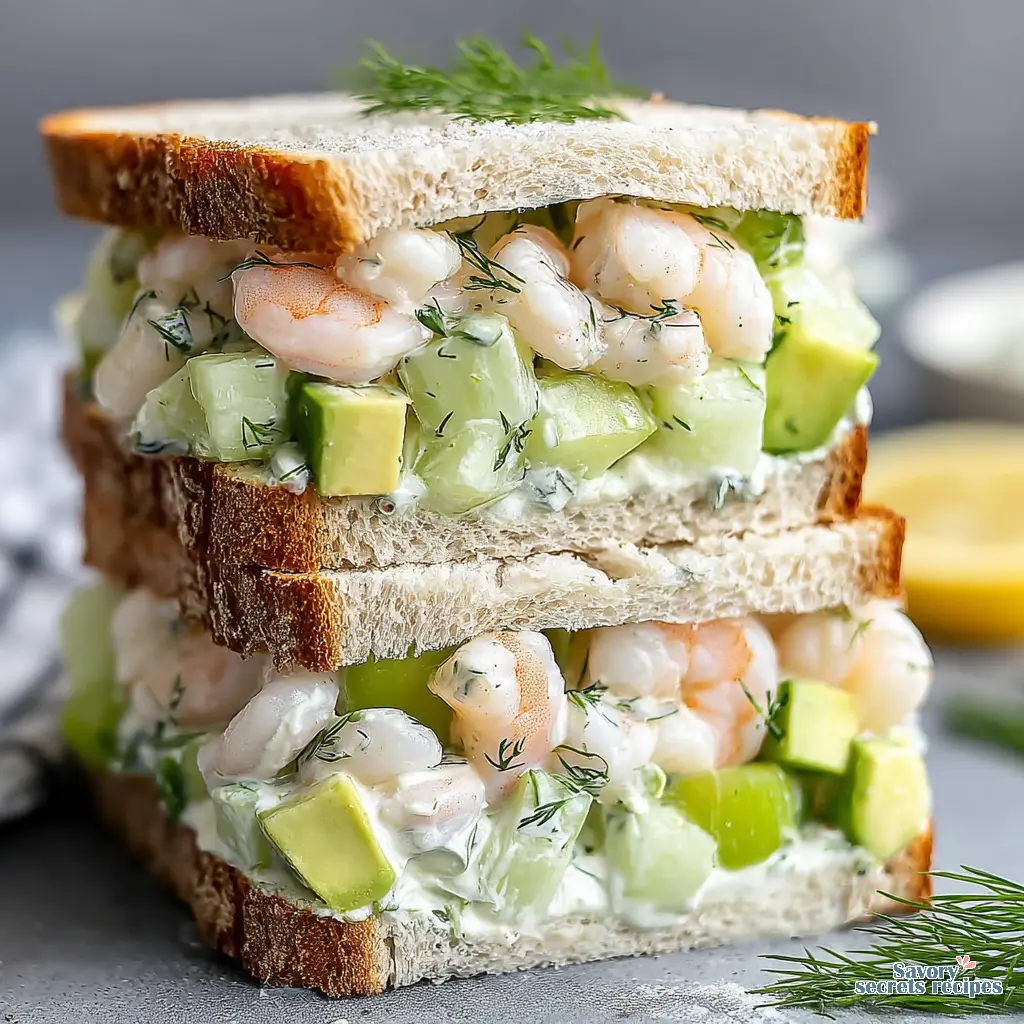 fresh shrimp lunch salad final presentation