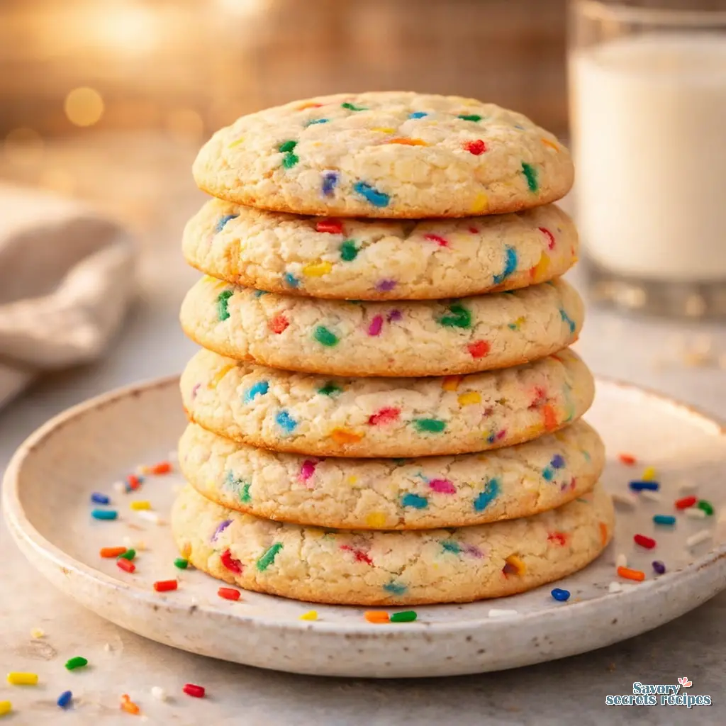 funfetti cake mix cookies final presentation