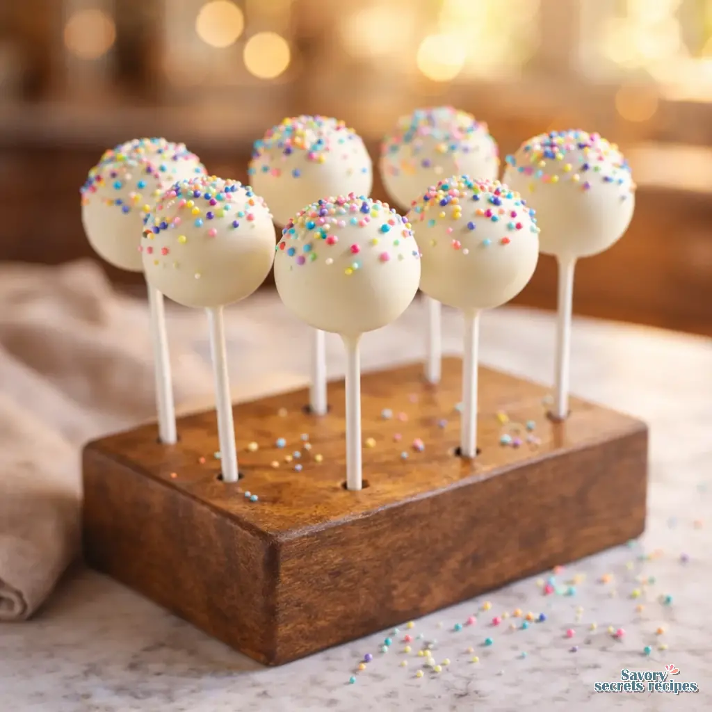funfetti cake pops final presentation