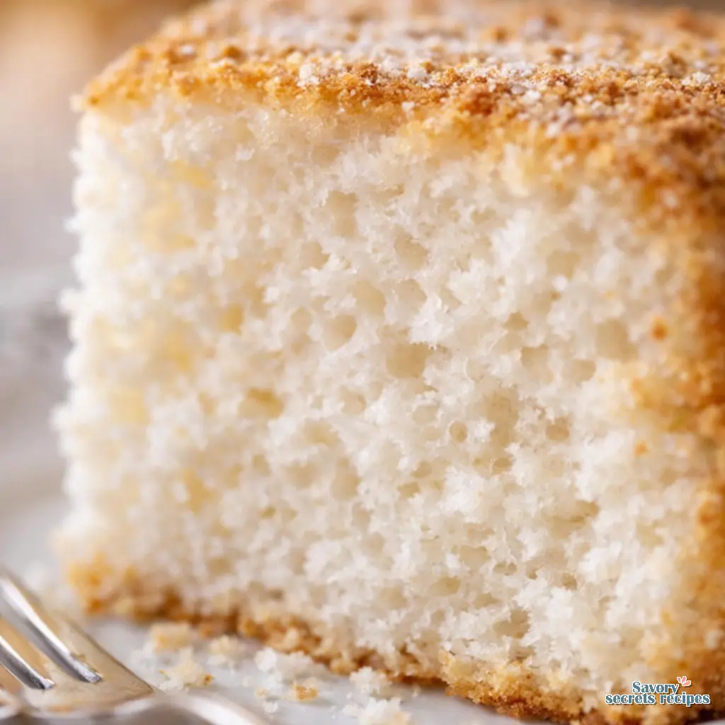 gluten free angel food cake recipe close up