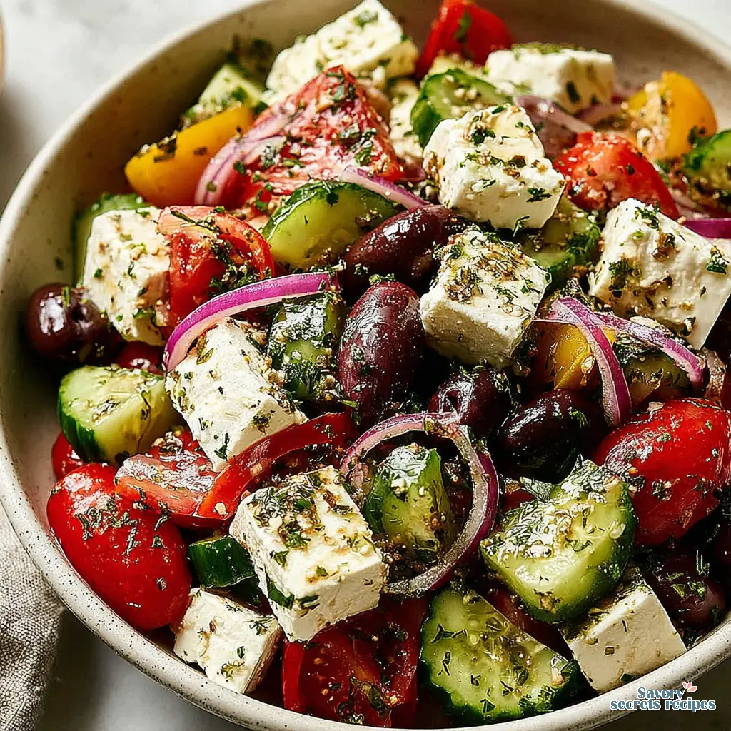 Greek Salad final presentation