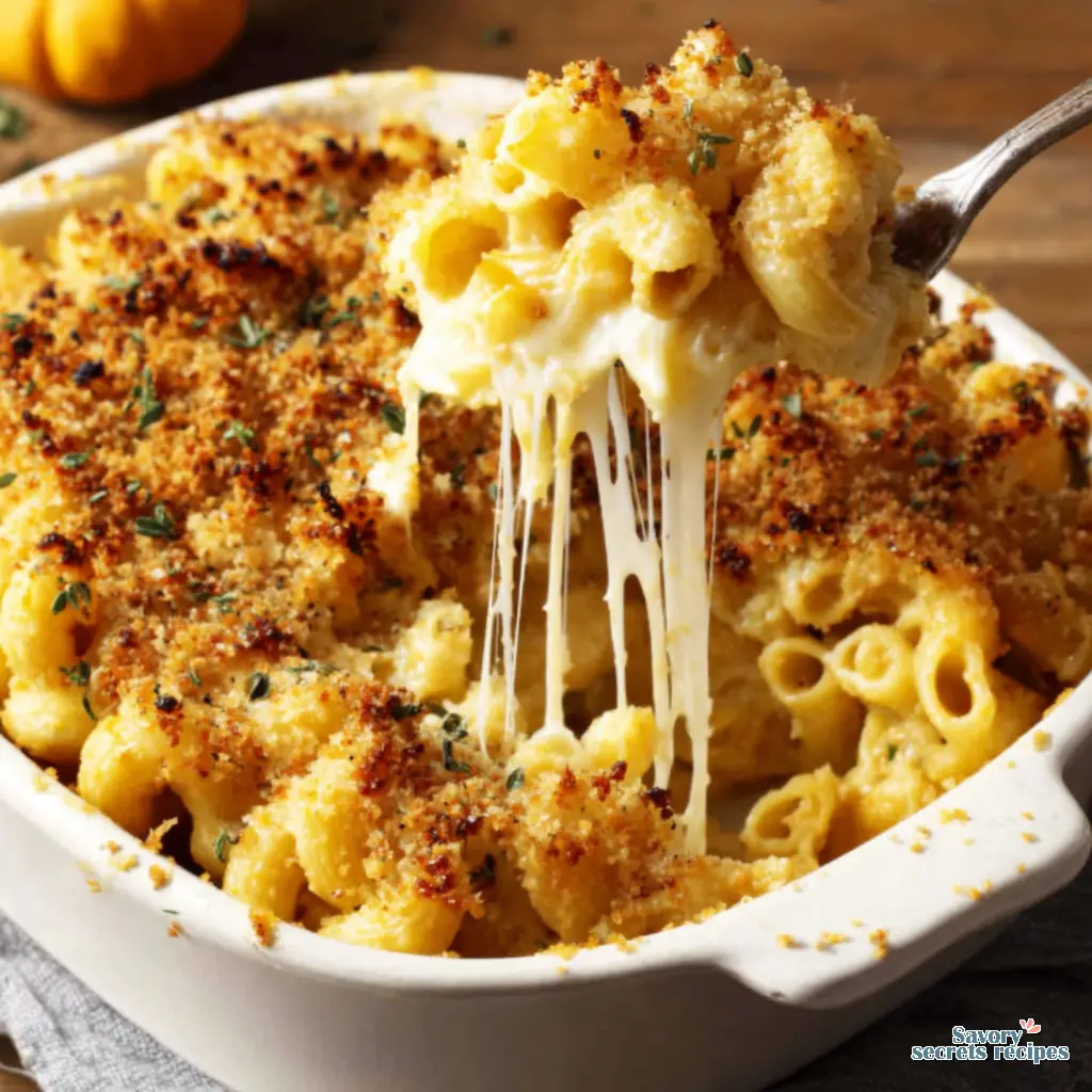 healthy baked mac and cheese - variation 4