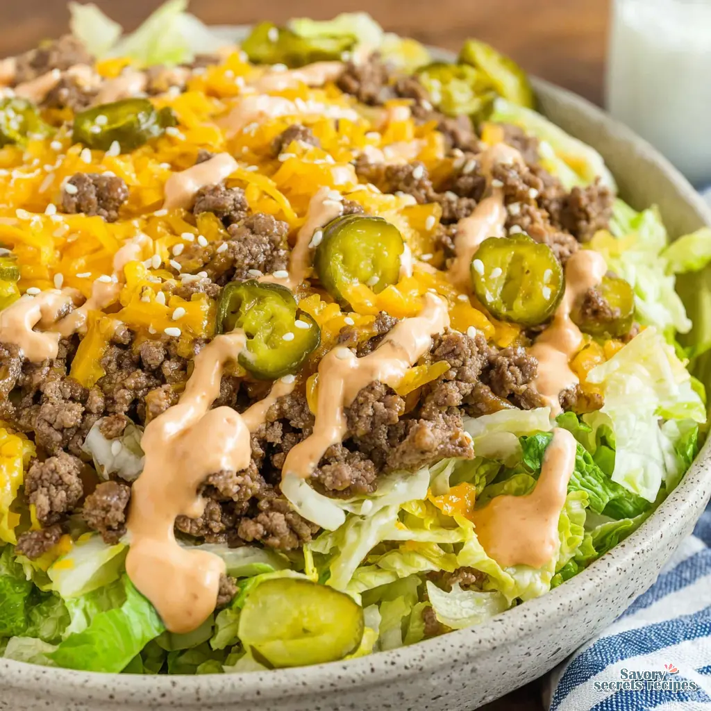 healthy big mac bowl recipe final presentation