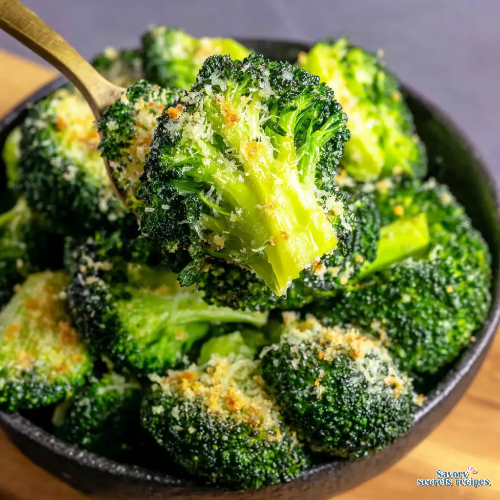 healthy broccoli side dish close up
