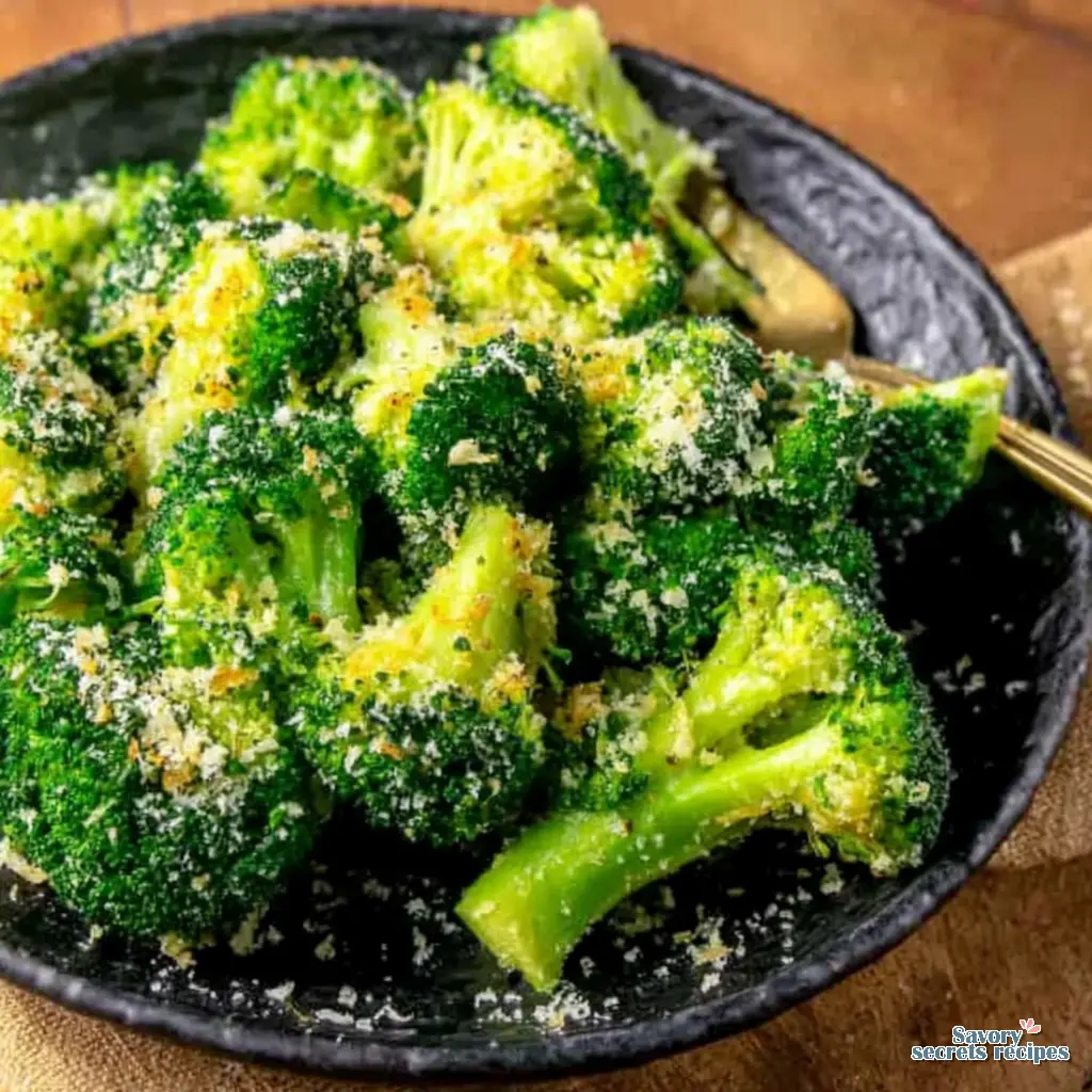 healthy broccoli side dish final presentation