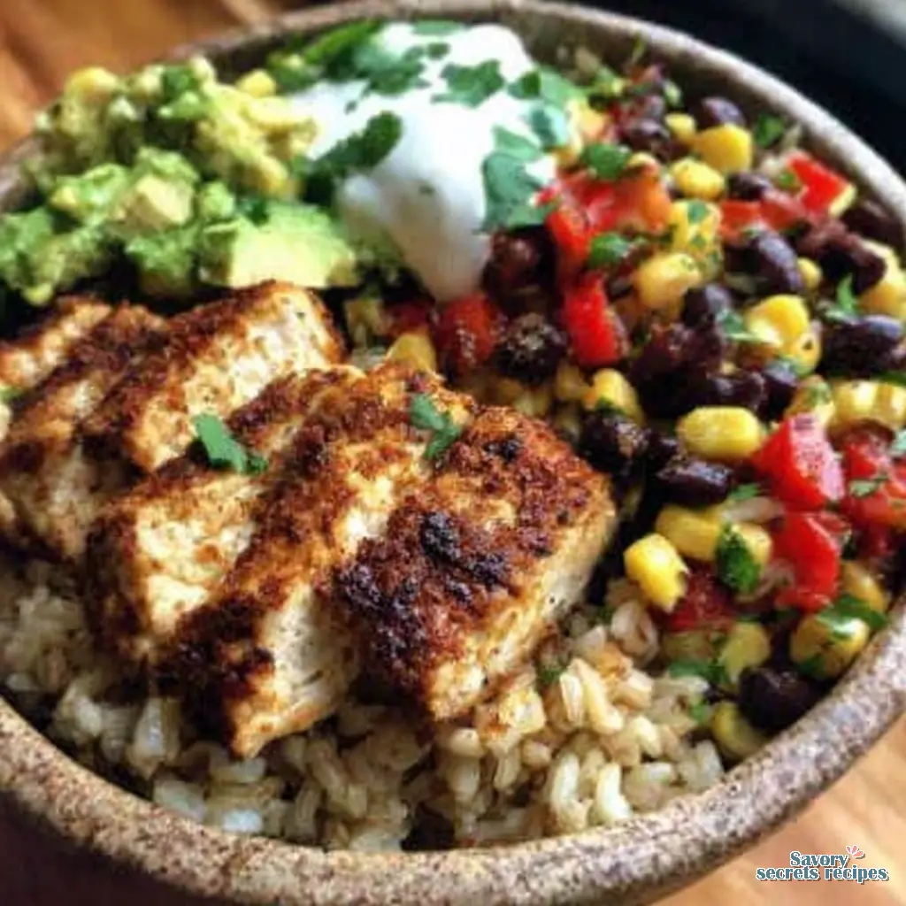 healthy burrito bowl final presentation