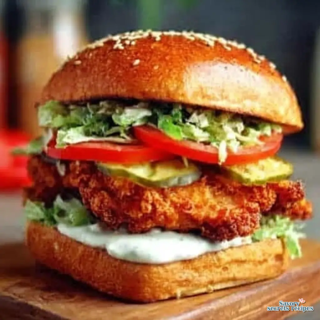 healthy chicken sandwich final presentation