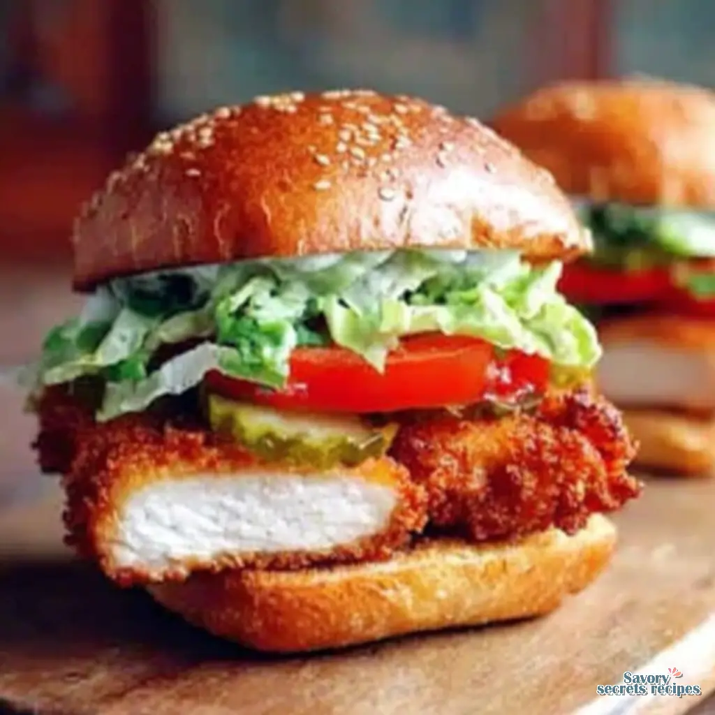 healthy chicken sandwich - variation 4