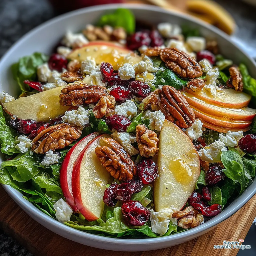 healthy crunchy salad close up