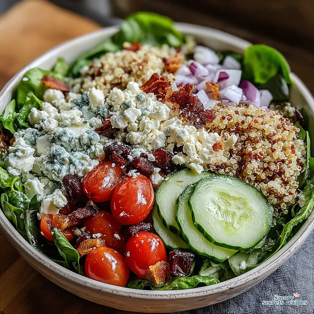 healthy greek salad bowl close up