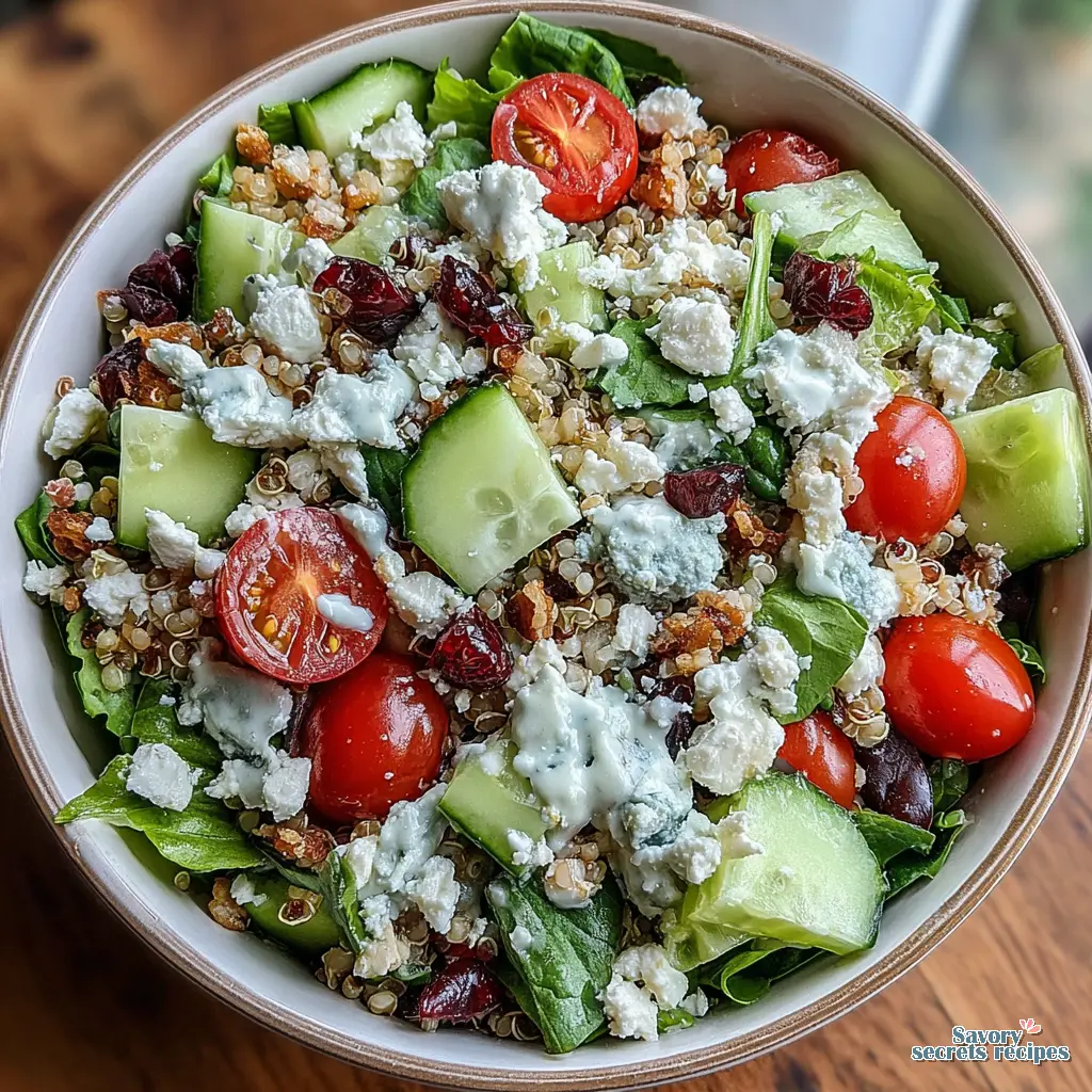 healthy greek salad bowl final presentation