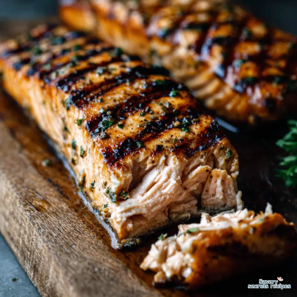 healthy grilled salmon final presentation