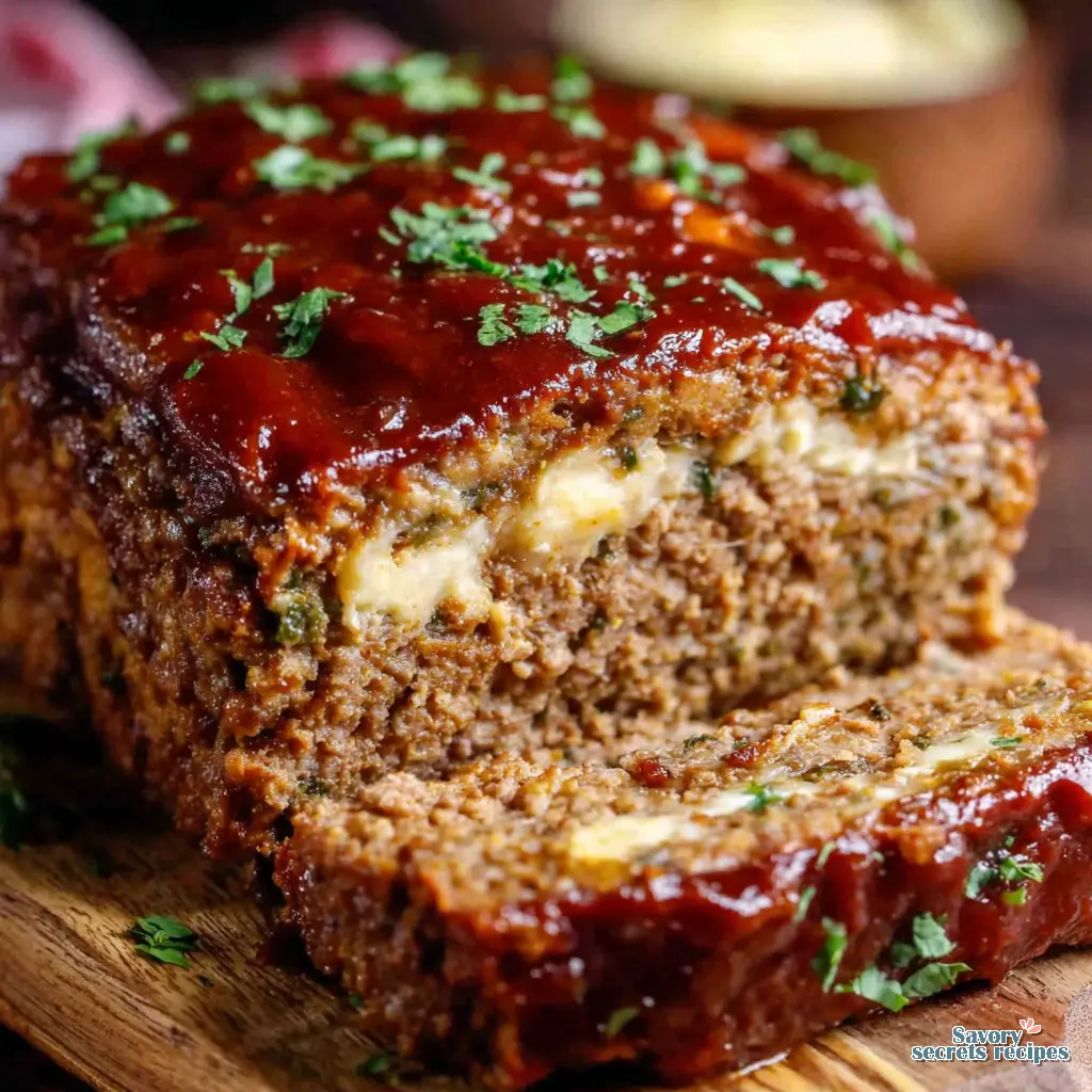 healthy keto meatloaf recipe final presentation