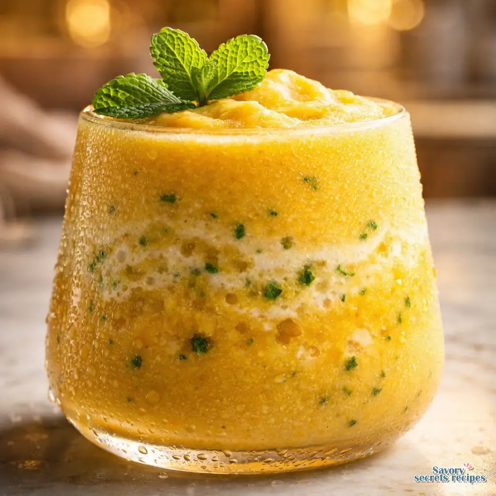 Simple healthy mango smoothie for weight loss results