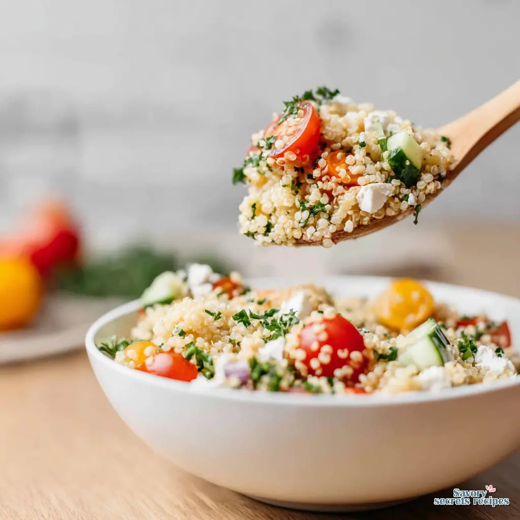 healthy quinoa salad - variation 4
