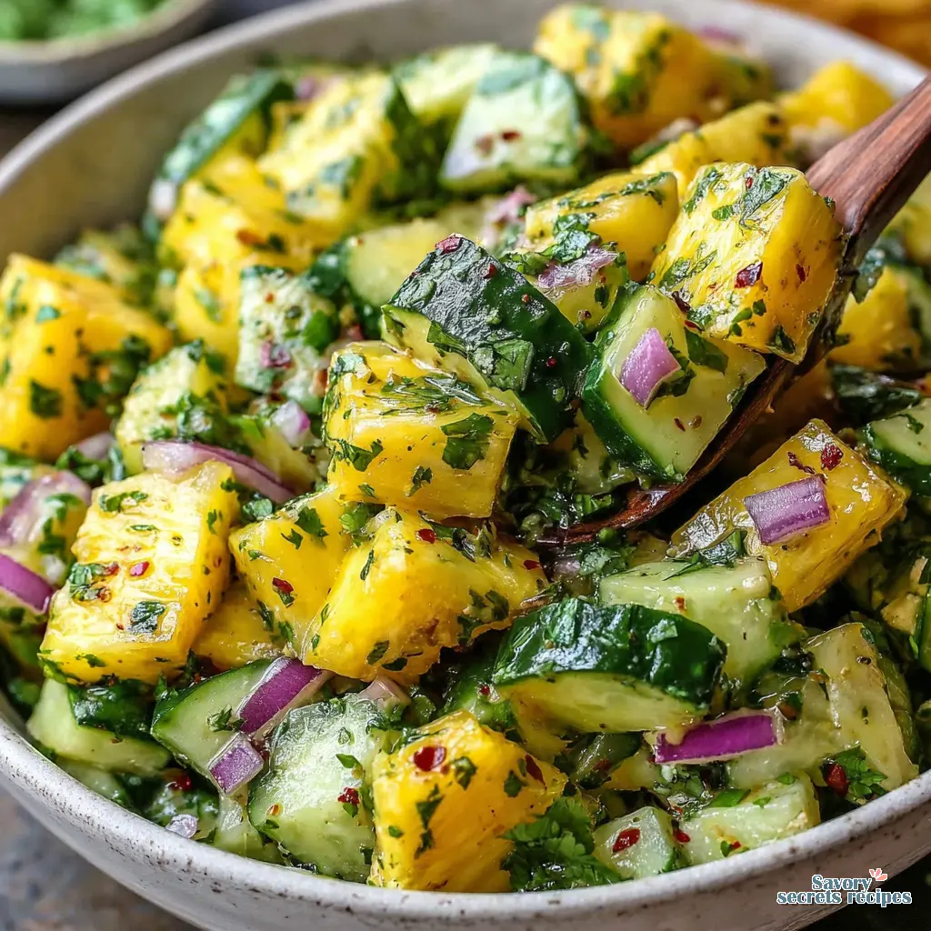 healthy summer salad - variation 4