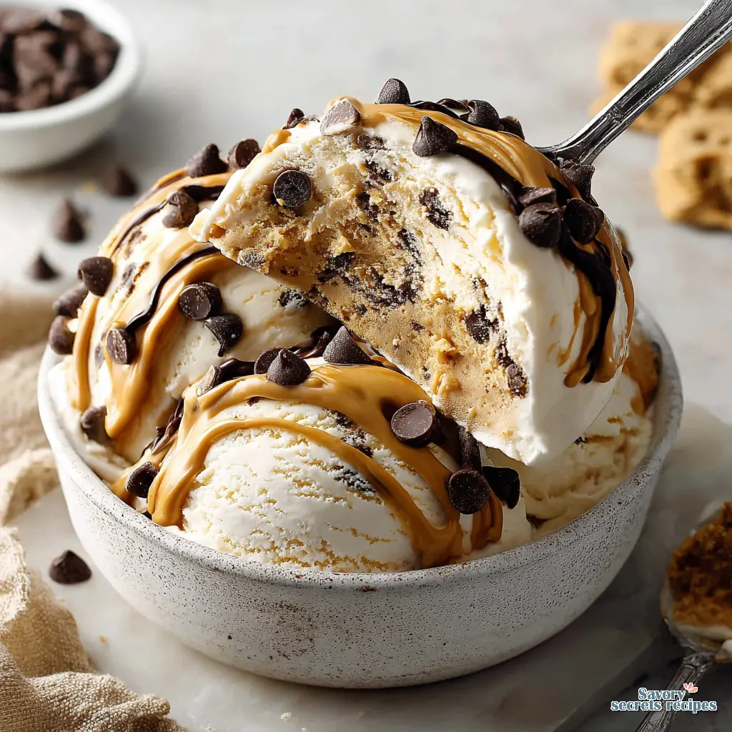 high protein cottage cheese ice cream with protein powder - variation 4