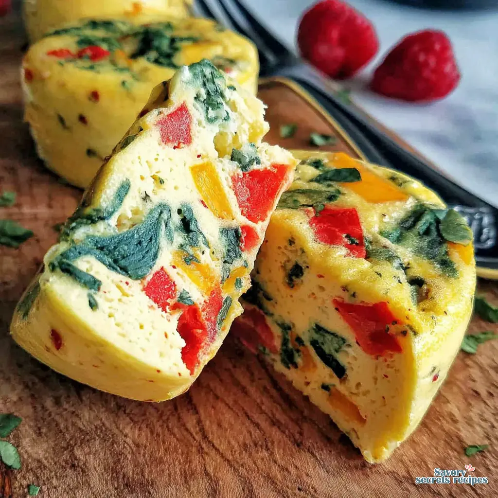 high protein egg bites instant pot close up