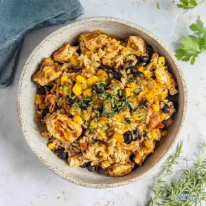 high protein southwest chicken burrito bowls 342854237 q1