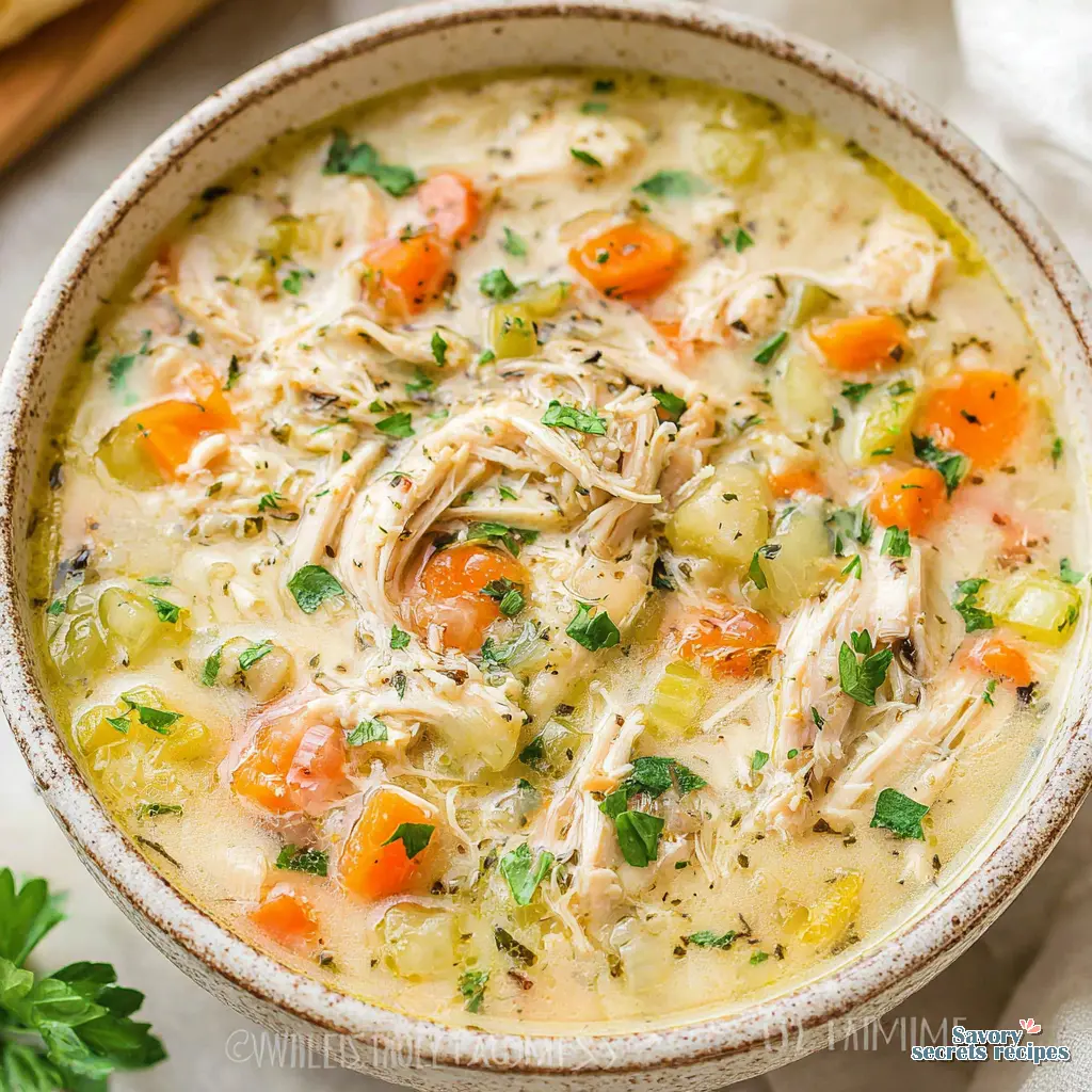 homemade chicken soup final presentation