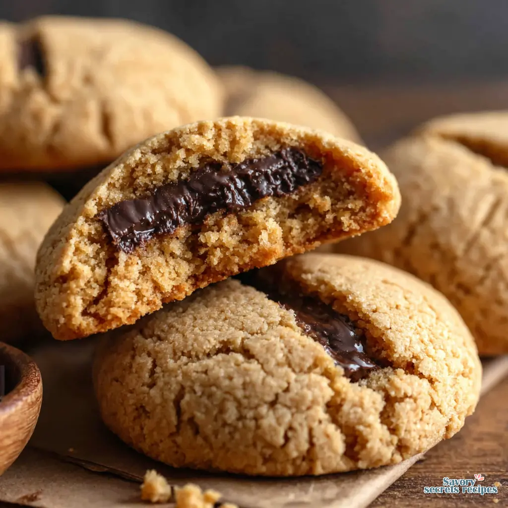 homemade cookie recipe close up