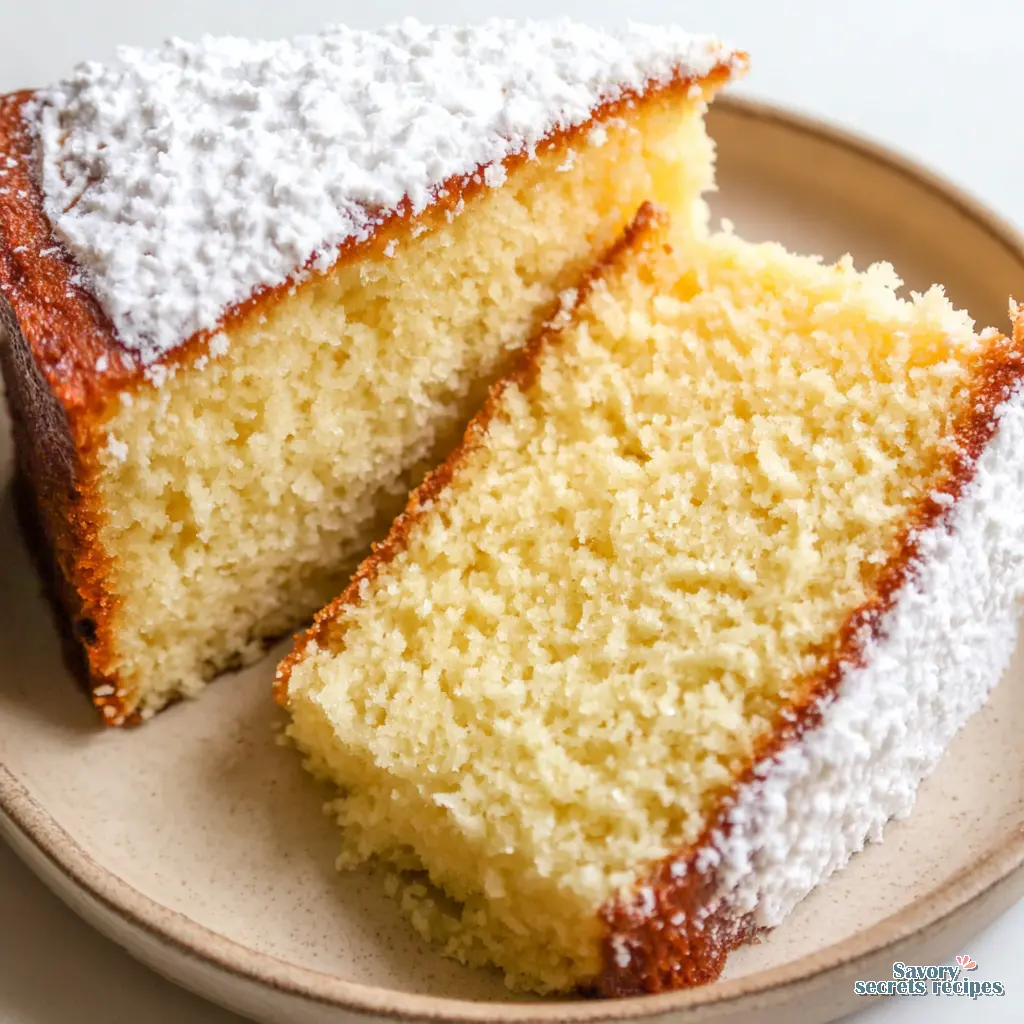 homemade vanilla cake recipe - variation 4