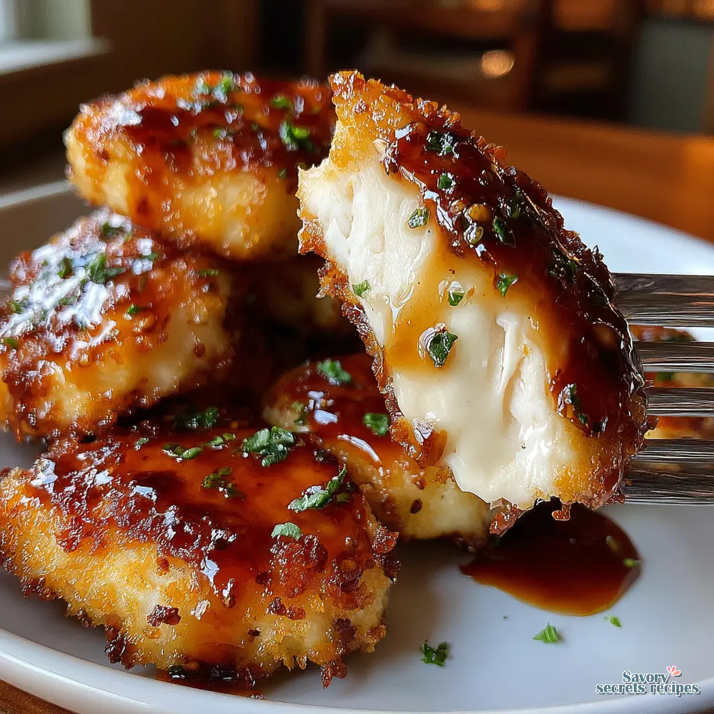 honey garlic butter chicken bites - variation 4