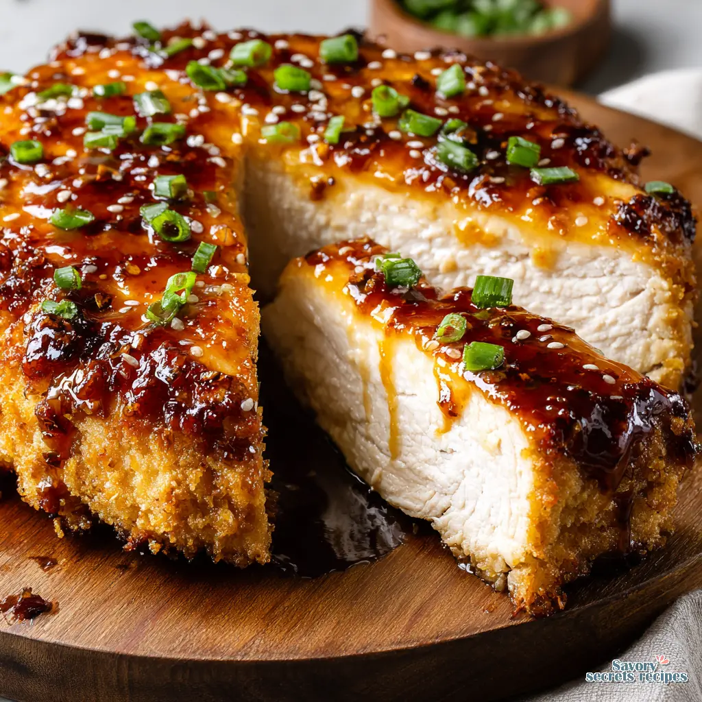 honey glazed chicken - variation 4