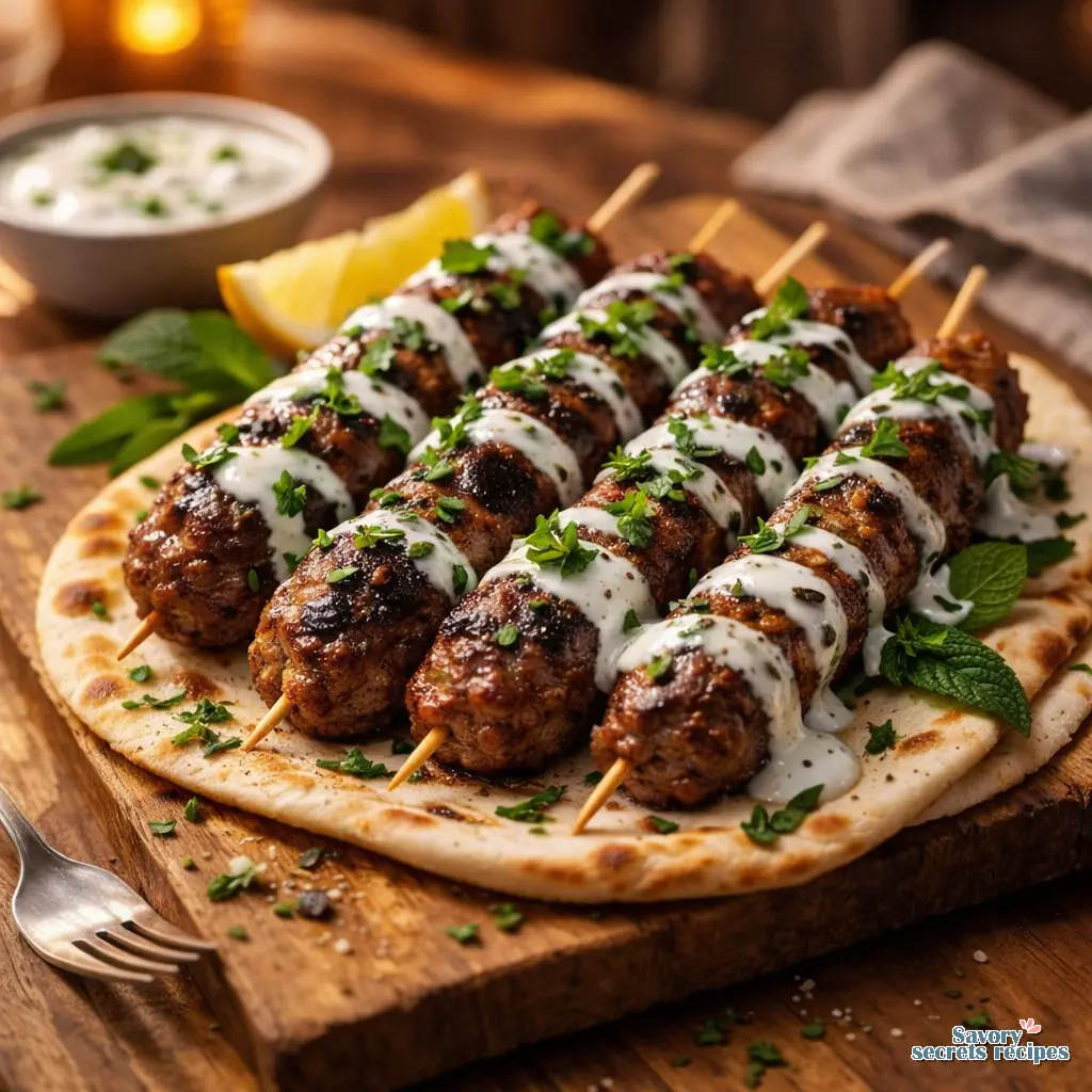how to make kofta kebabs stick together final presentation