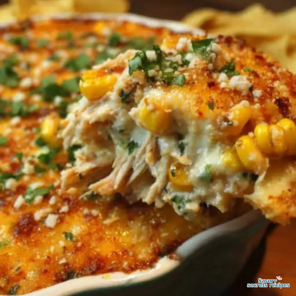 Instant Pot Street Corn Chicken Dip - variation 4