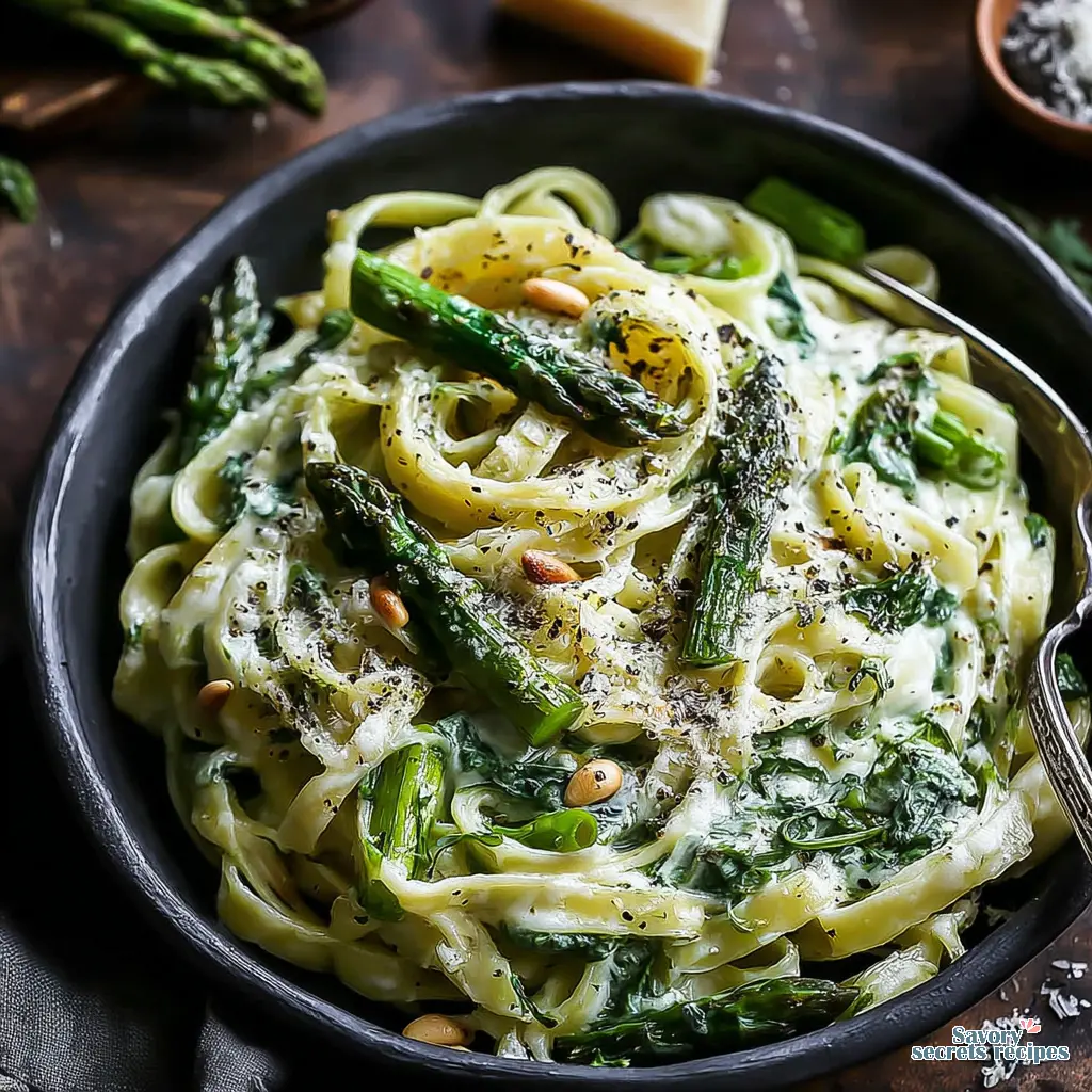 international spring pasta recipes close up