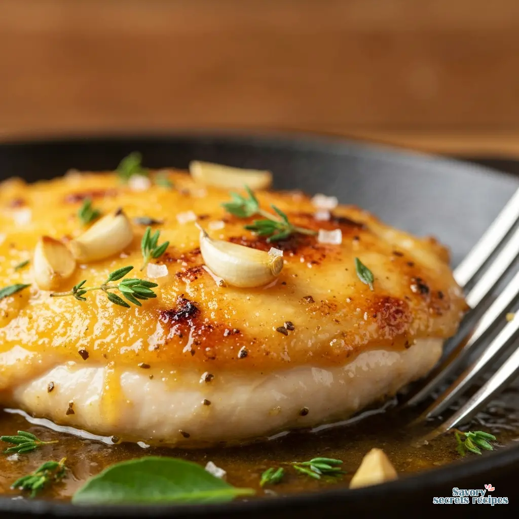 jamaican lemon garlic chicken recipe close up