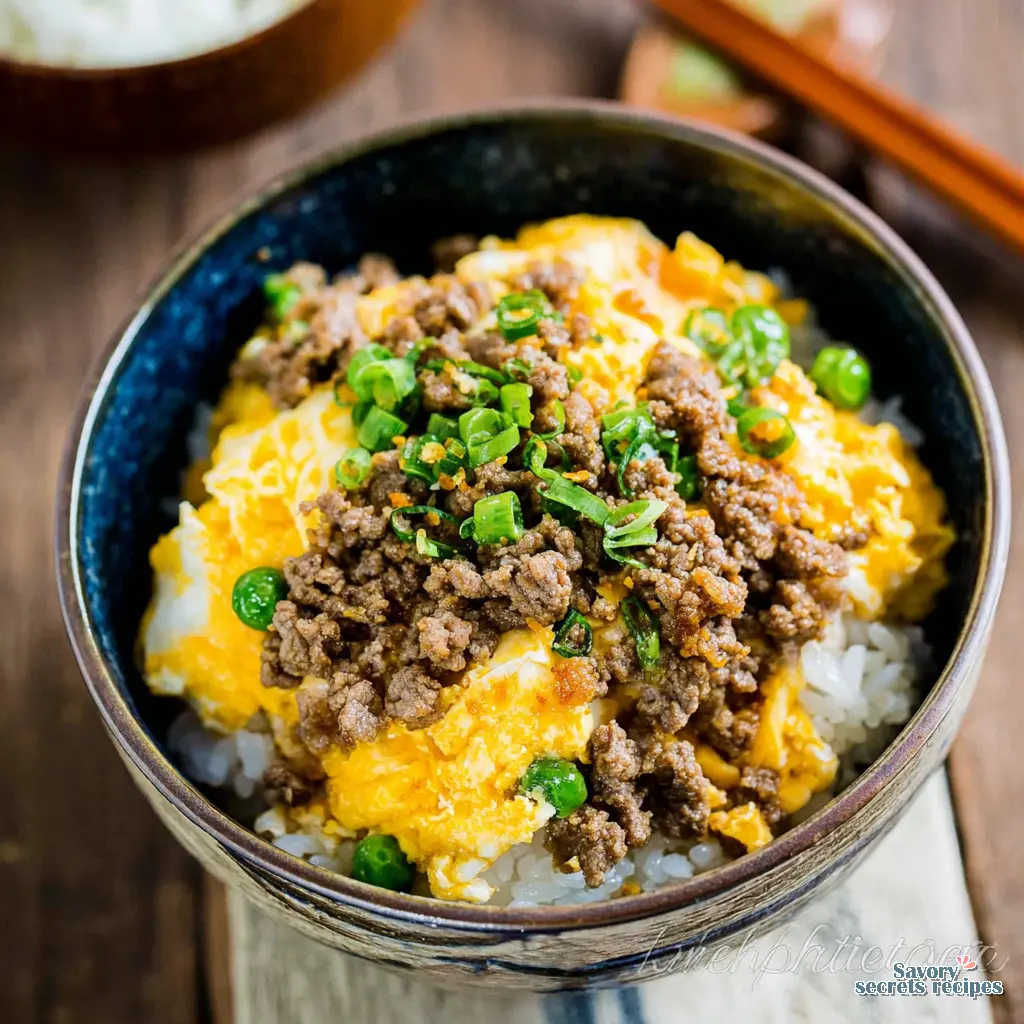 Best Simple Authentic Soboro Don Recipe Without Alcohol