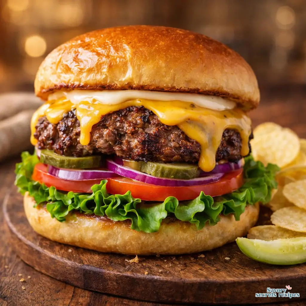 juicy cheeseburger recipe final presentation