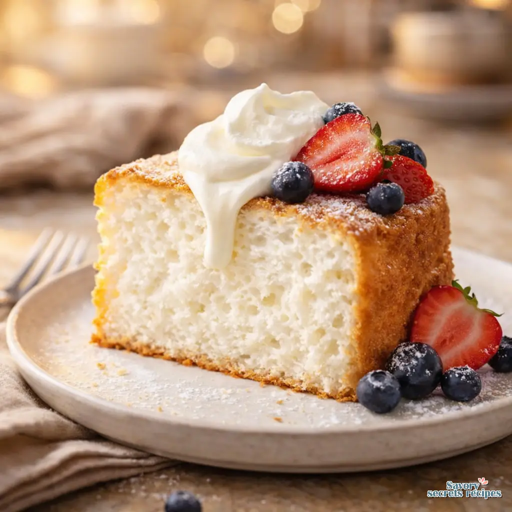 keto angel food cake recipe final presentation