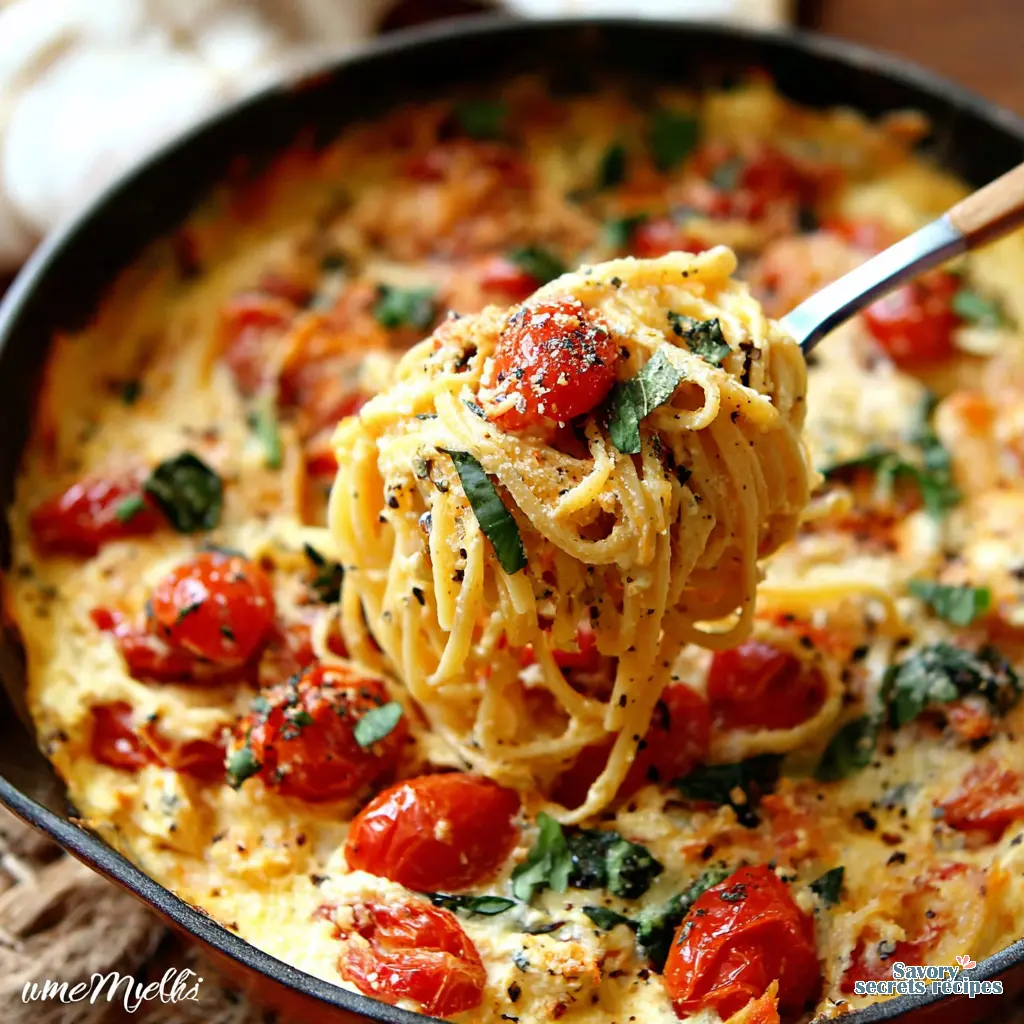 Simple baked feta pasta alternative is the best