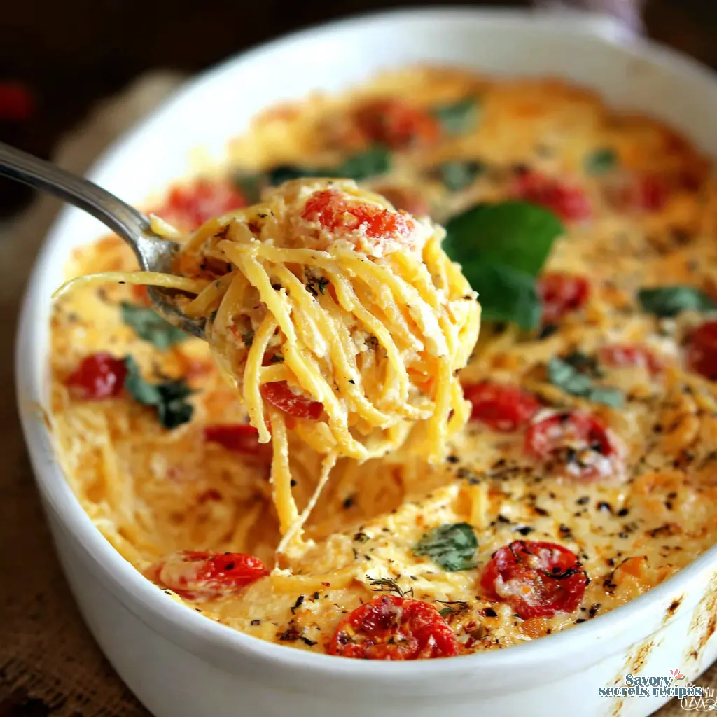 keto baked feta pasta alternative final presentation