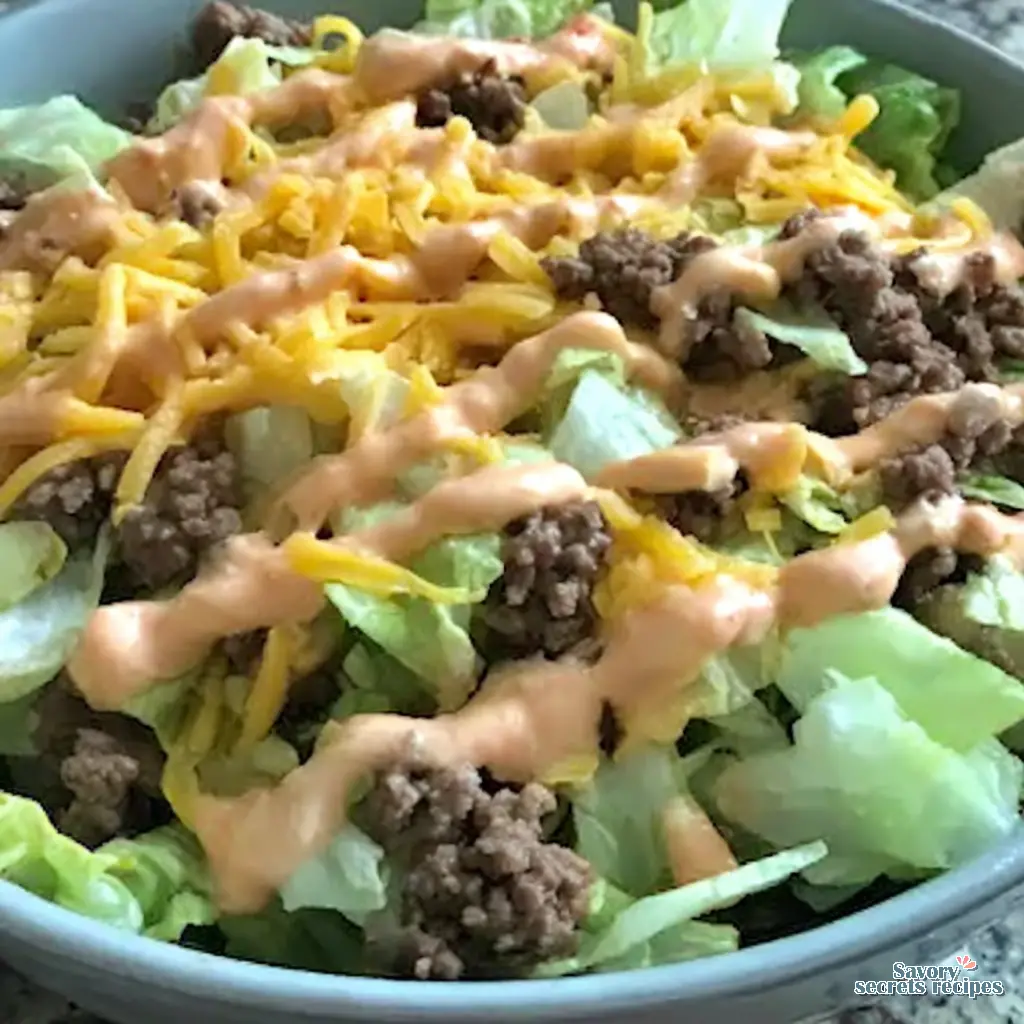 keto big mac bowl recipe final presentation