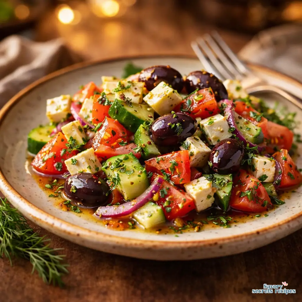 keto cucumber tomato salad final presentation