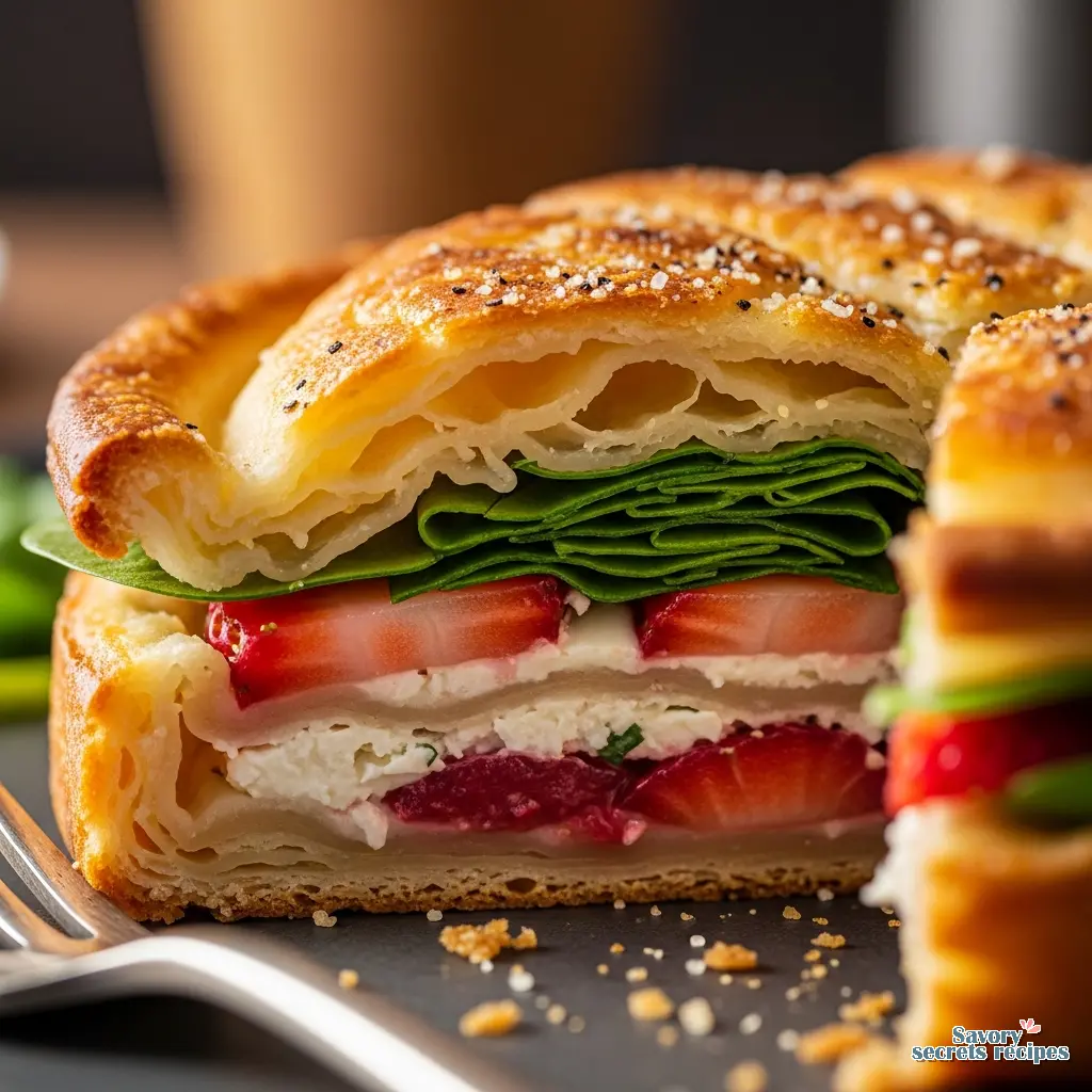 keto strawberry spinach salad close up