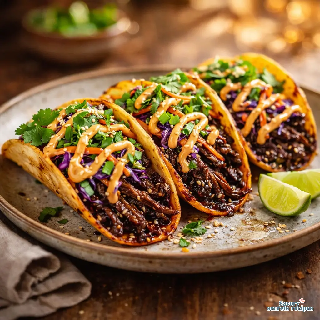 korean beef tacos final presentation