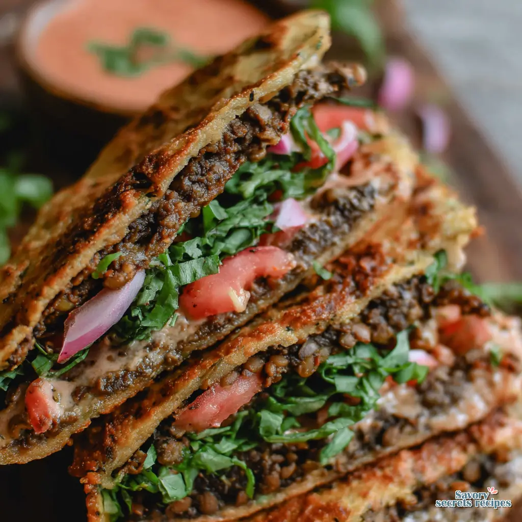 lentil smashburger tacos recipe 395870419 q1