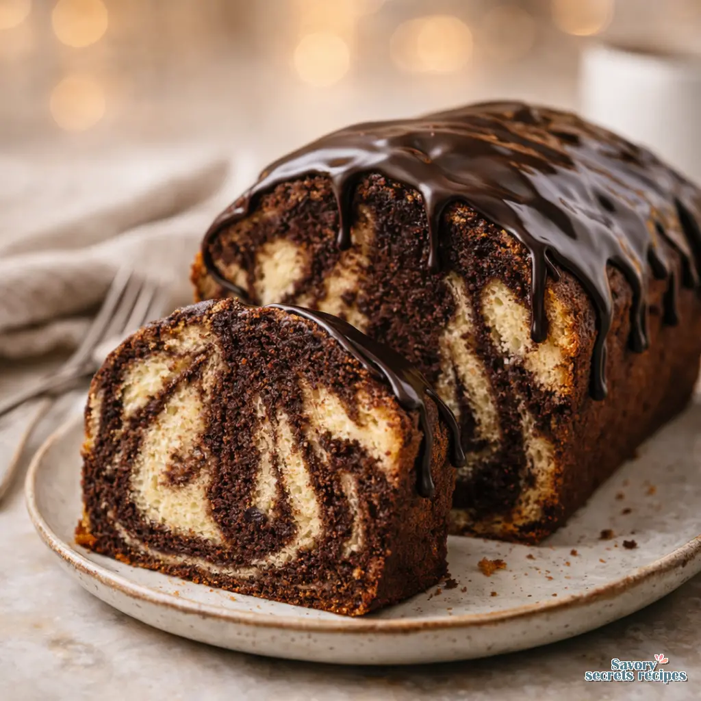 marble pound cake final presentation