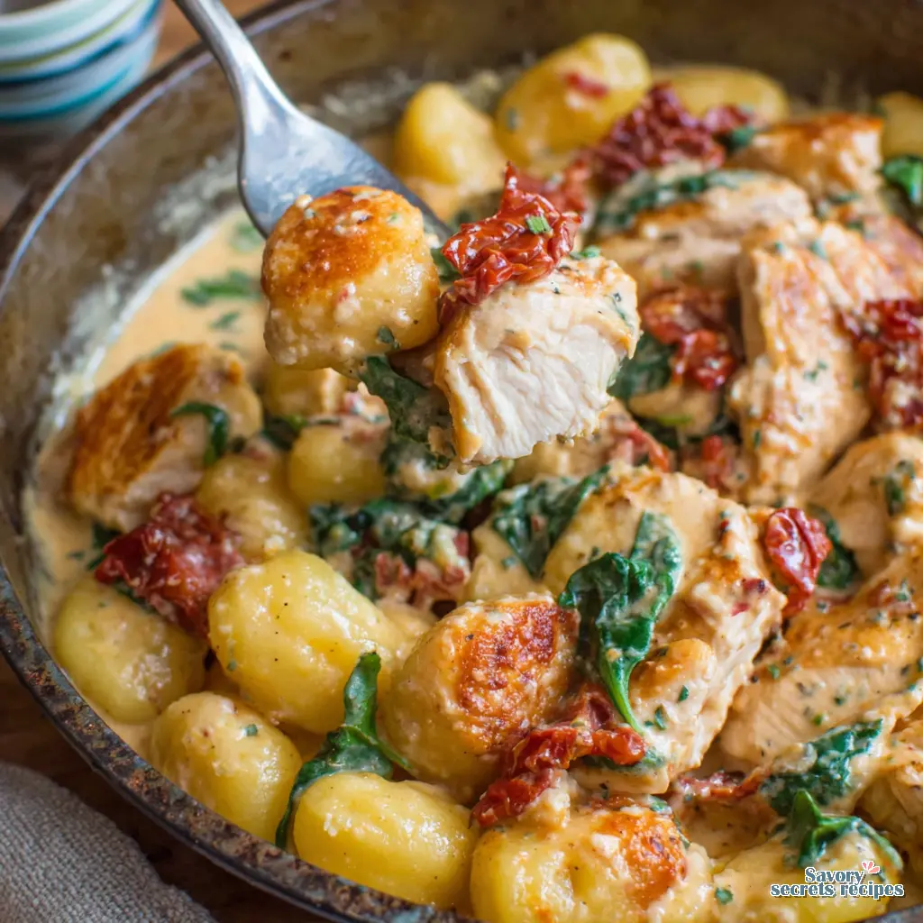 marry me chicken gnocchi final presentation