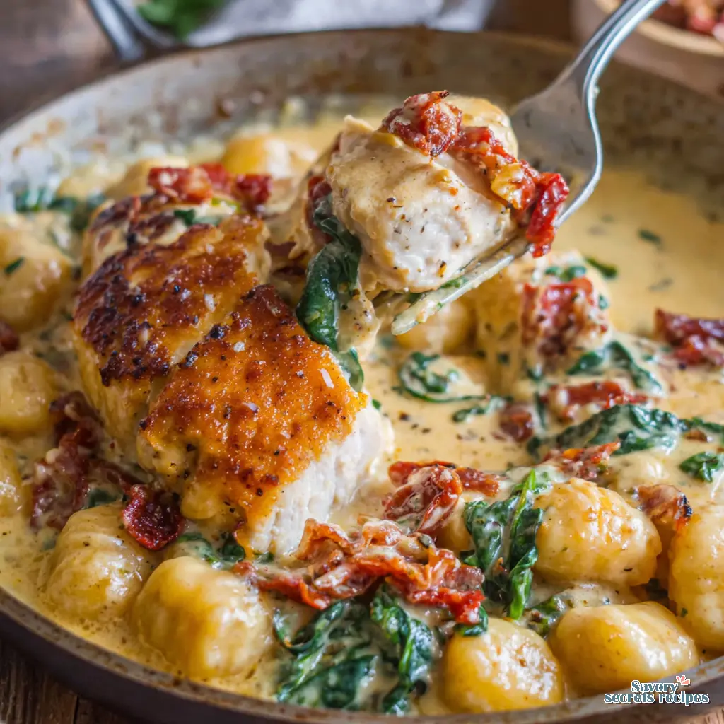 marry me chicken gnocchi - variation 4