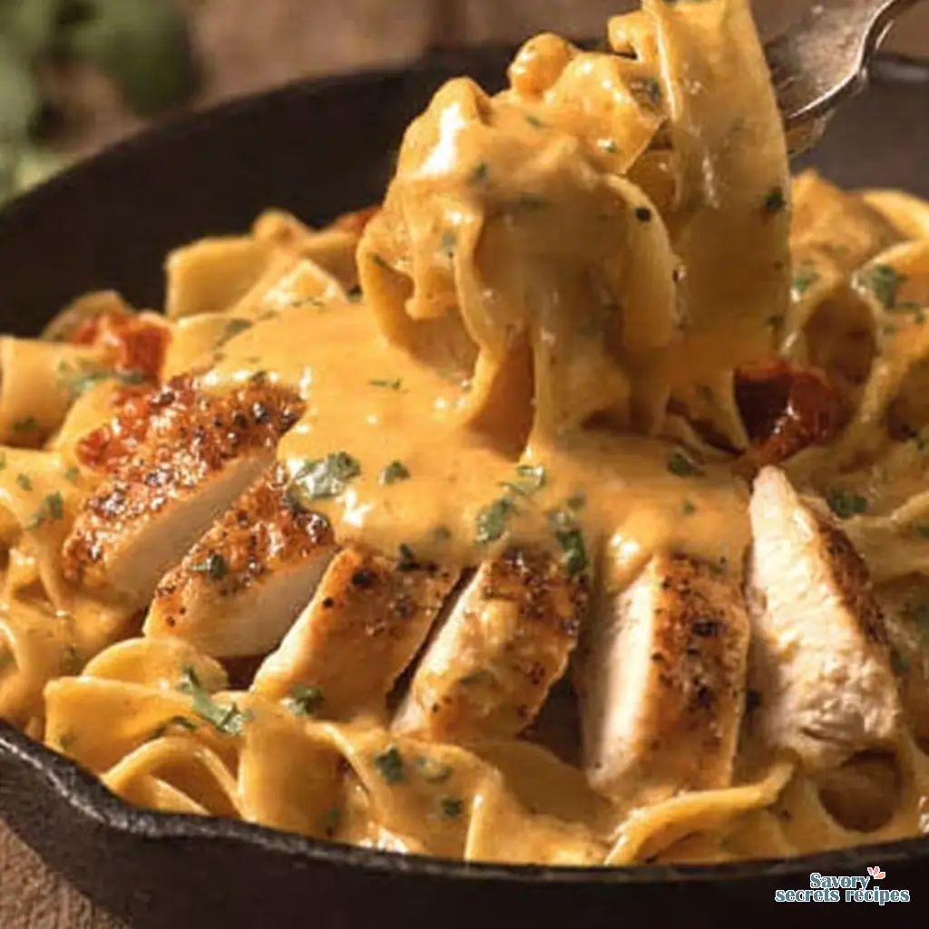 marry me chicken pasta for 2 close up