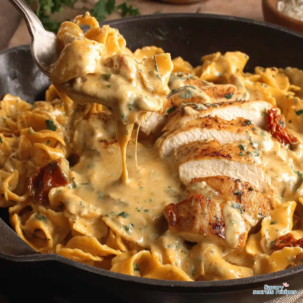 marry me chicken pasta for 2 - variation 4