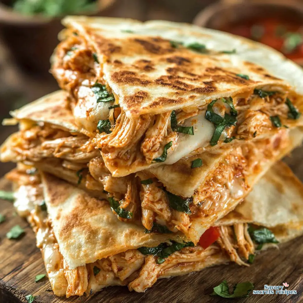 mexican chicken quesadilla final presentation